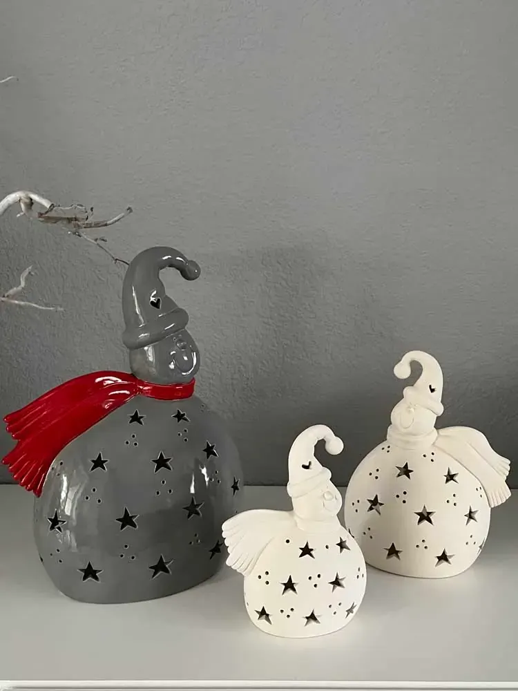 Beleuchteter Ballonschneemann – Bild 1