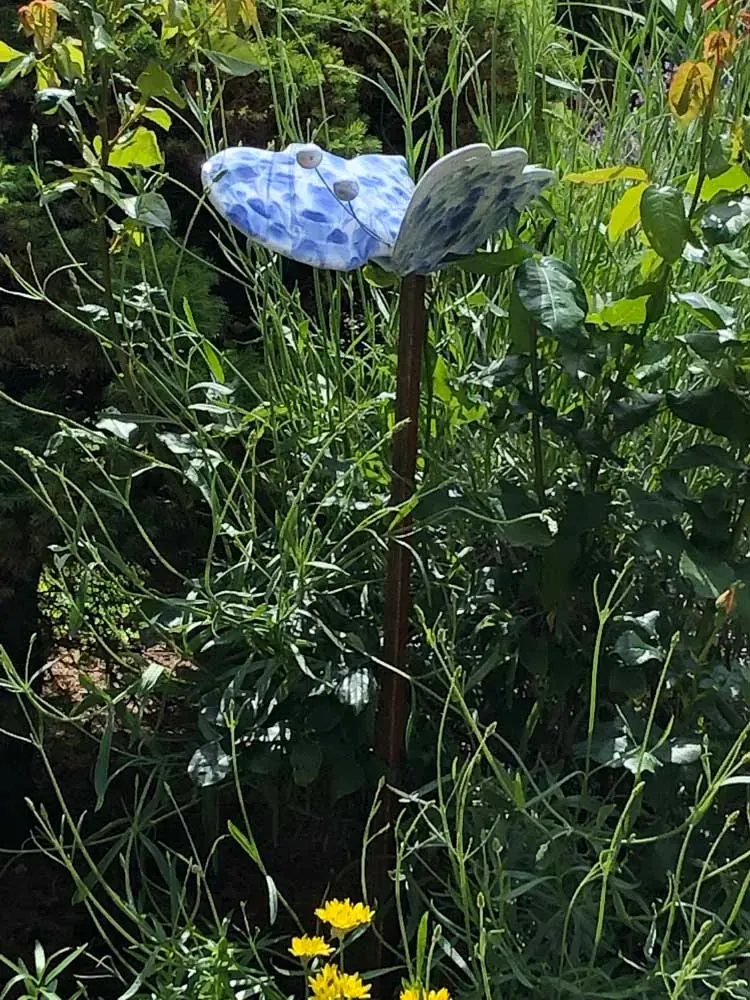 Schmetterlinge / Gartenstecker – Bild 1