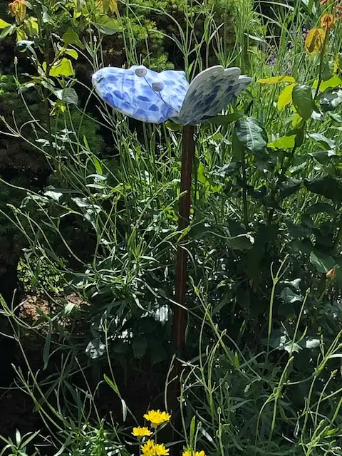 Schmetterlinge / Gartenstecker – Bild 1