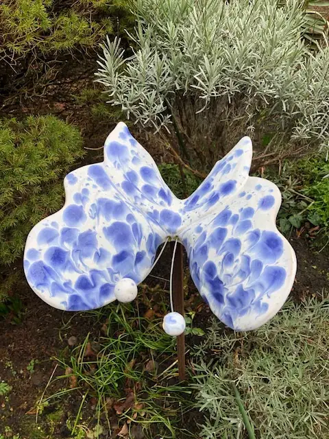 Schmetterlinge / Gartenstecker – Bild 1